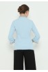 Lyne Halim Blouse Kebaya Bordir, Light Blue 3336